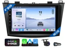 Qled 6+64 9"ANDROID Car Stereo Gps For MAZDASPEED3 10-13 Headunit. Fixed Price $265.91.
