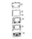 Genuine Mopar Multi Media Radio 68312544AD. Fixed Price $1118.63.