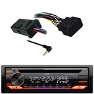 Jvc Single-din Bluetooth Am/fm Radio Cd Receiver, Handlebar Control Interface. Fixed Price $272.99.
