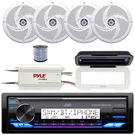 Jvc Single Din Siriusxm Ready Receiver, Cover, 4X 5.25" 180W Speakers, Wire, Amp. Fixed Price $297.99.