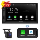 Double Din 7" Qled Wireless Carplay Android Auto Stereo Radio Gps Navigation. Fixed Price $122.57.