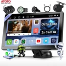 Atoto P9 Android 9" Portable Wireless Carplay Screen Stereo Gps Radio Genai. Fixed Price $143.92.